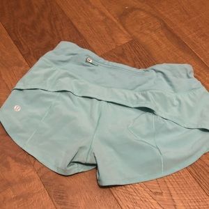 Lululemon speed up short size 4 2.5in inseam
